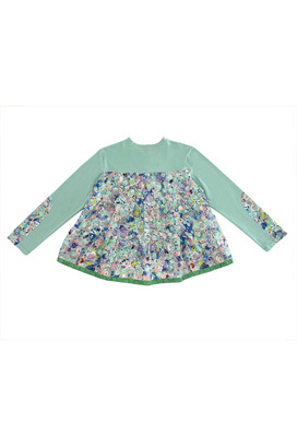 77.Floral dot cardigan 詳細画像