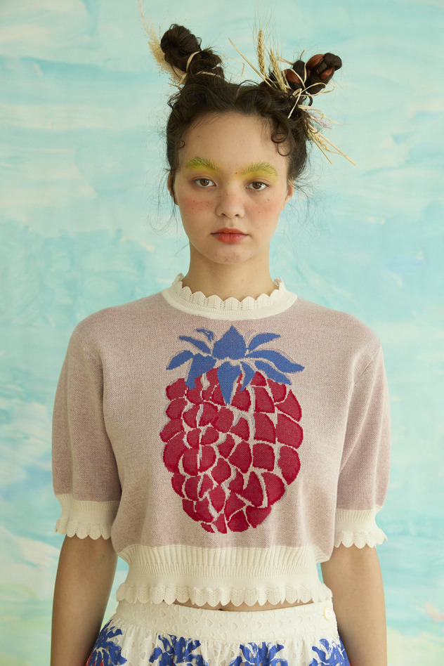 87.KIICHIGO knit 詳細画像 off white 1