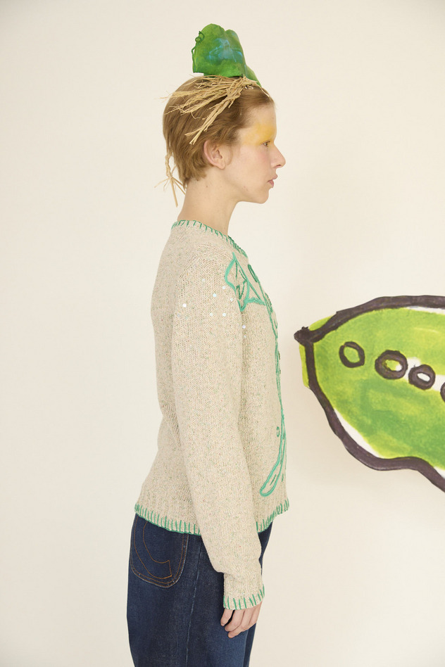 72.Jack knit 詳細画像 green 5