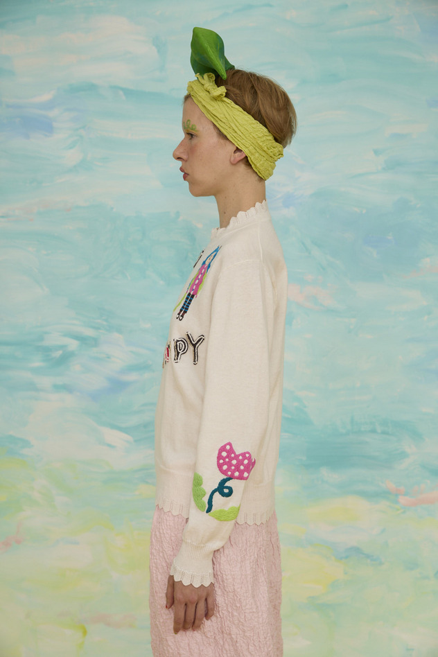 71.Beanstalk knit 詳細画像 off white 6
