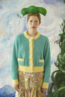 88.Chenille yarn knit 詳細画像