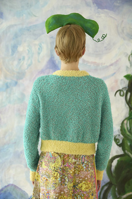 88.Chenille yarn knit 詳細画像