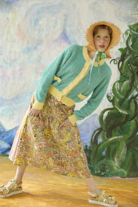 88.Chenille yarn knit 詳細画像