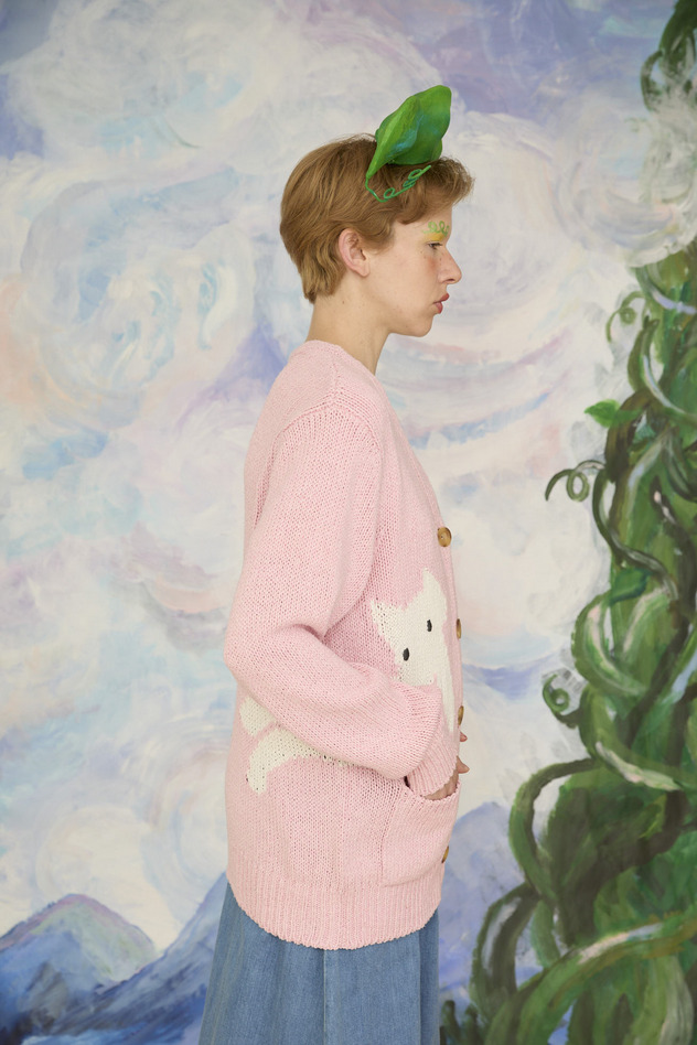 26.Kiraneko cardigan 詳細画像 blue 8