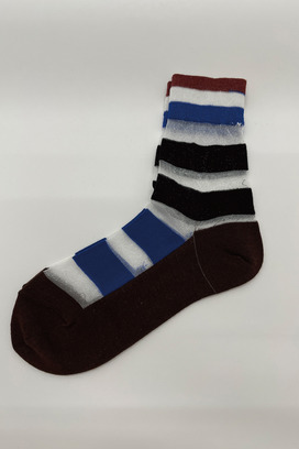 TRANSPARENT STRIPE SOCKS 詳細画像