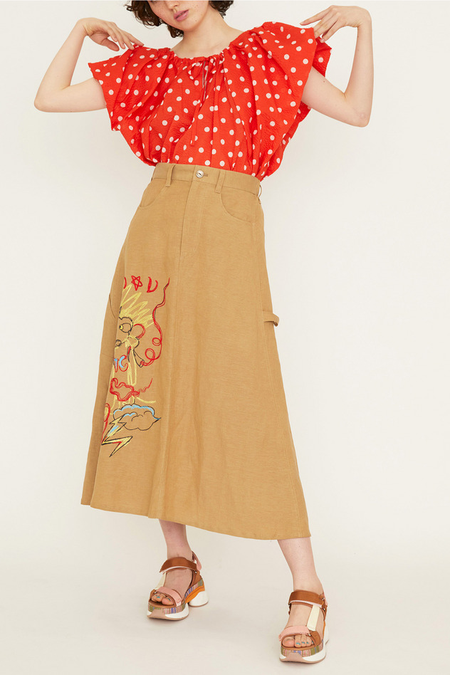 COTTON LAWN DOTS Pt 詳細画像 red 4