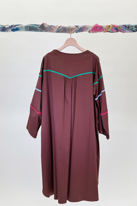 WRINKLE CARE SATIN DRESS 詳細画像