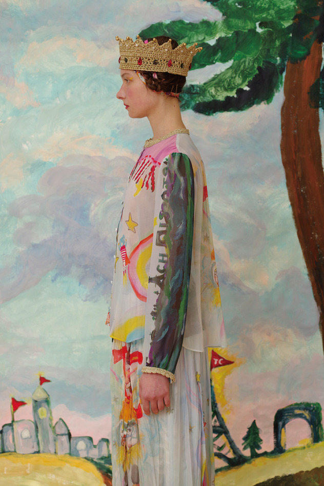 FLYING CAT PRINT  詳細画像 light blue 2