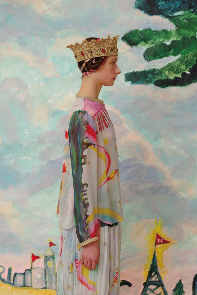 FLYING CAT PRINT  詳細画像 light blue 4