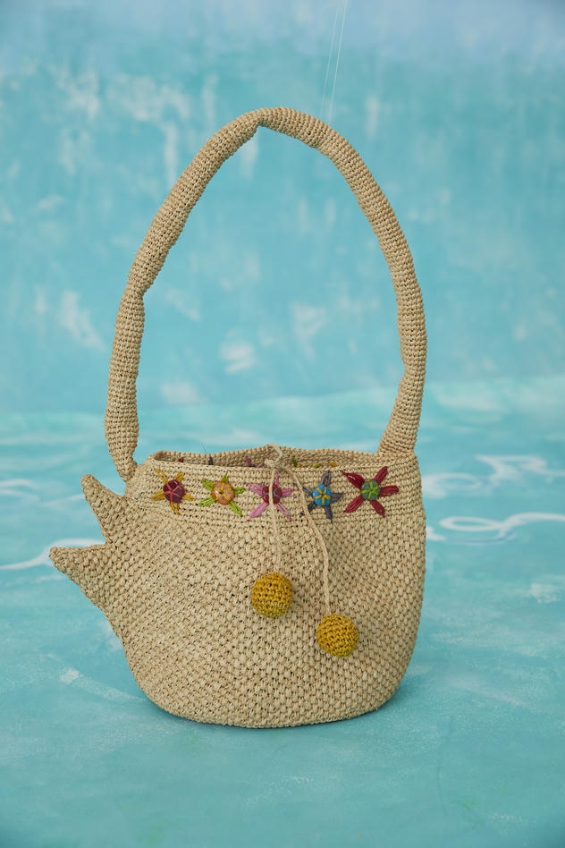 RAFFIA SWAN BAG 詳細画像 natural 2