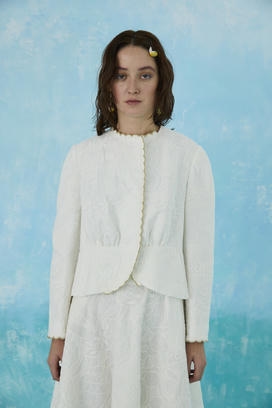 SWAN LACE QUILT  JACKETS 詳細画像