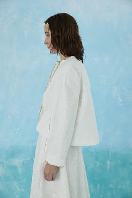 SWAN LACE QUILT  JACKETS 詳細画像