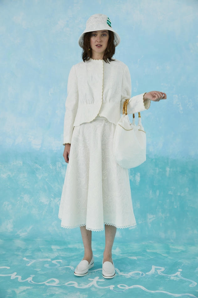 SWAN LACE QUILT  JACKETS 詳細画像 white 1