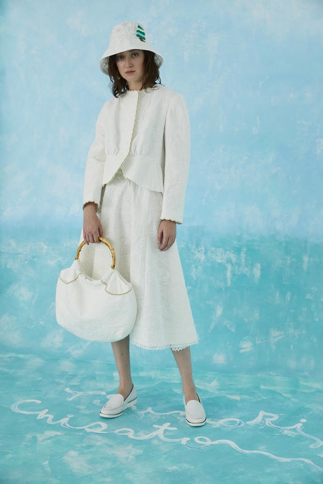 SWAN LACE QUILT  JACKETS 詳細画像 white 2