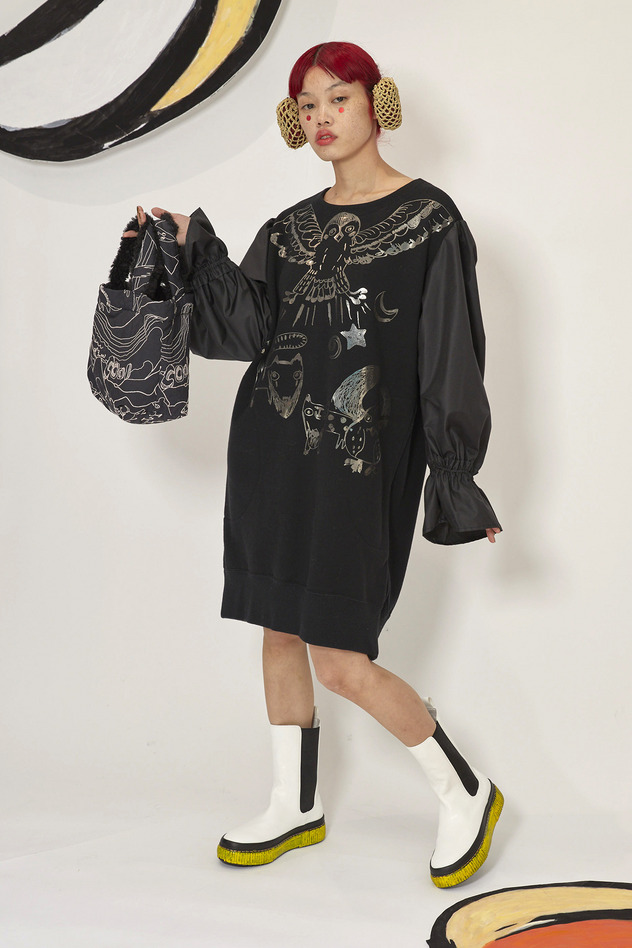 MOUNTAIN QUILT TOTE 詳細画像 black 7