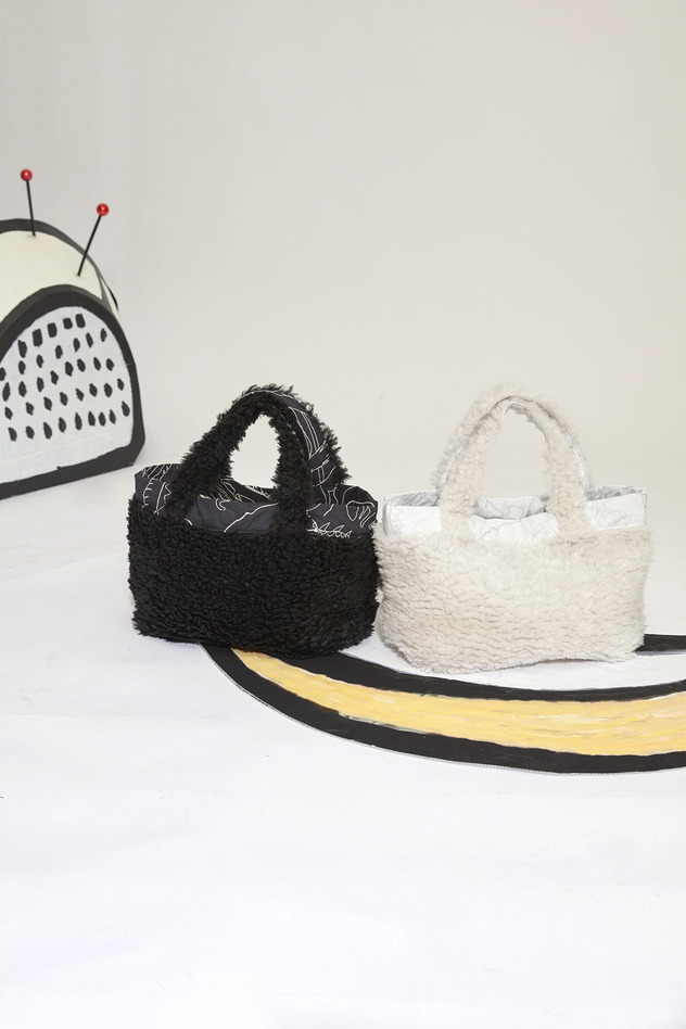 MOUNTAIN QUILT TOTE 詳細画像 black 9