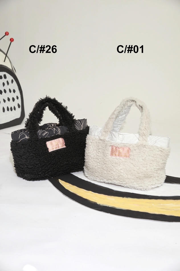 MOUNTAIN QUILT TOTE 詳細画像 ivory×green 1