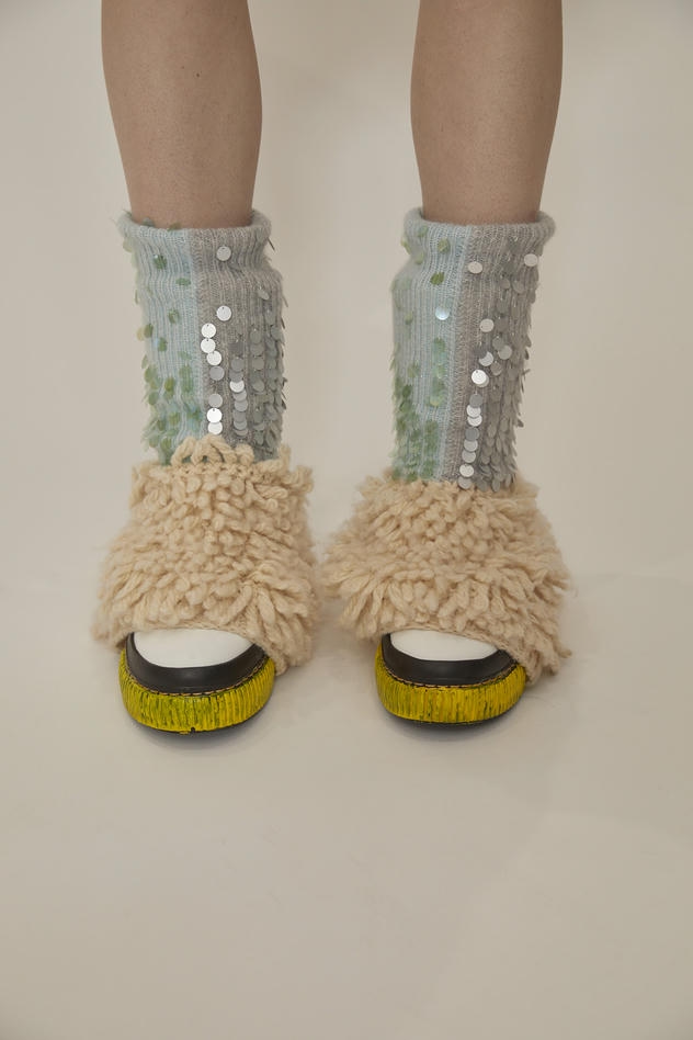  LOOP KNIT SOCKS 詳細画像 gold ・ red 7