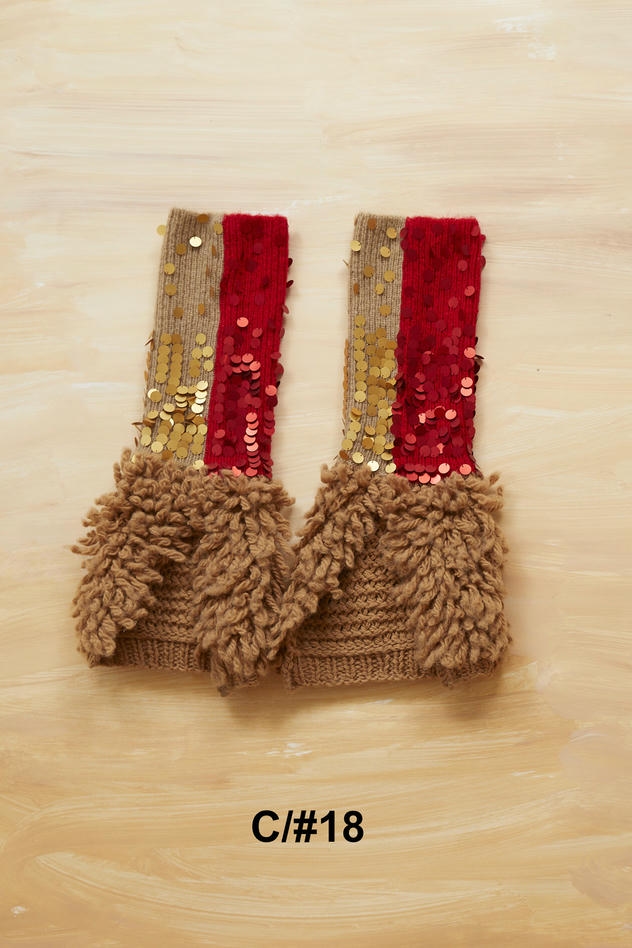  LOOP KNIT SOCKS 詳細画像 gold ・ red 1