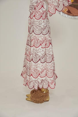 MOUNTAIN EMBROIDERY SKIRT 詳細画像