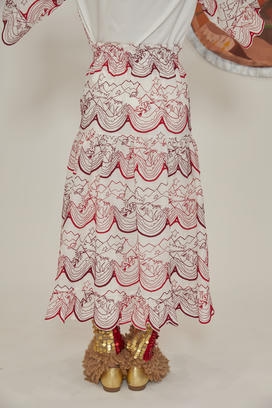 MOUNTAIN EMBROIDERY SKIRT 詳細画像