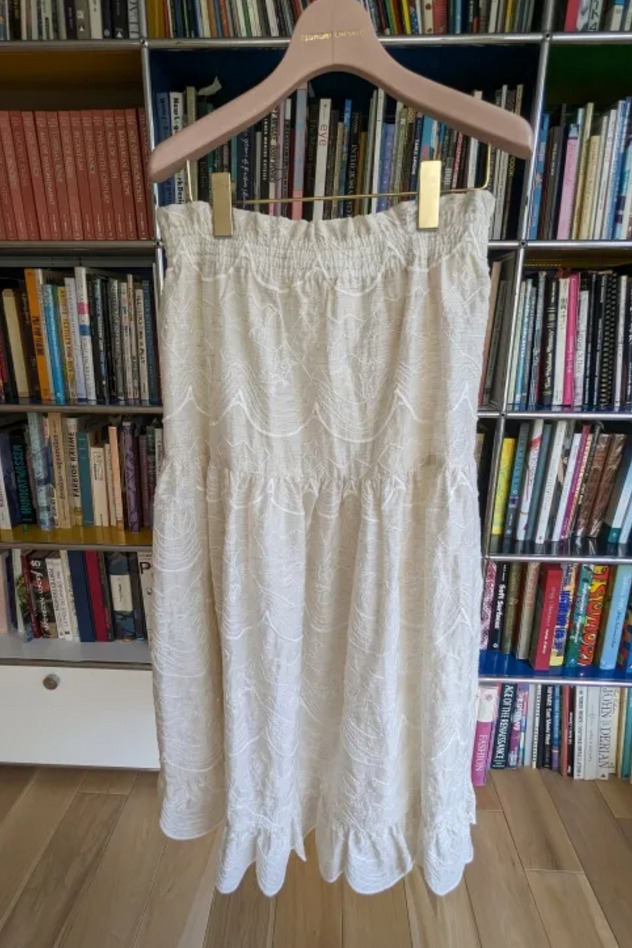MOUNTAIN EMBROIDERY SKIRT 詳細画像 ivory 1