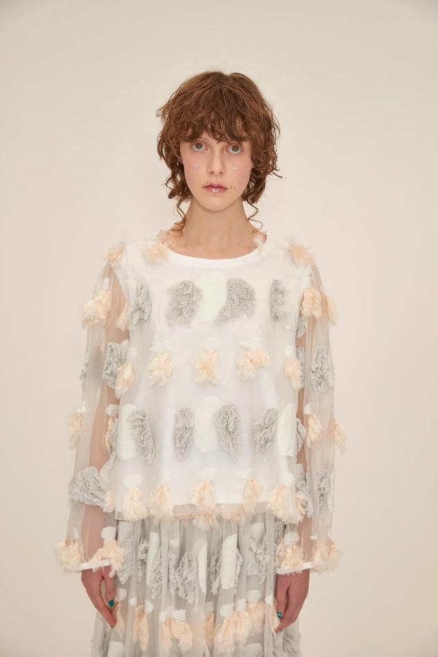 BON BON JQ MIX TOPS 詳細画像 white 1