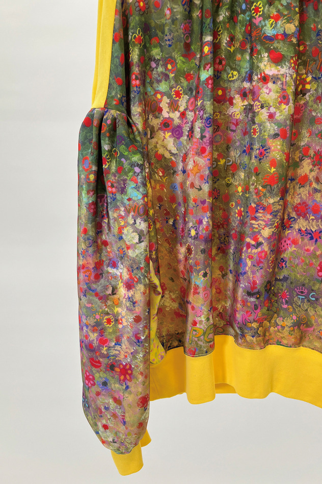 TC LUCKY FLOWERS PRINT MIX 詳細画像 red × yellow 4