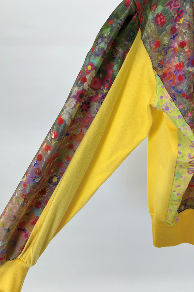 TC LUCKY FLOWERS PRINT MIX 詳細画像 red × yellow 5