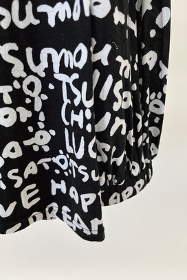 TC WORD PRINT LONG SLEEVES T-SHIRT 詳細画像