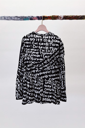TC WORD PRINT LONG SLEEVES T-SHIRT 詳細画像