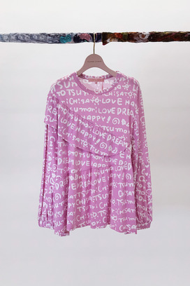 TC WORD PRINT LONG SLEEVES T-SHIRT（JAPAN LIMITED） 詳細画像