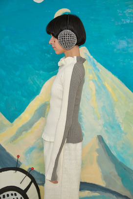 SILK COTTON KNIT SWEATER 詳細画像