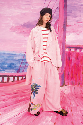 LINEN / RAYN TUMBLER JACKET 詳細画像