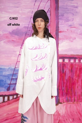 LINEN / RAYN TUMBLER JACKET 詳細画像