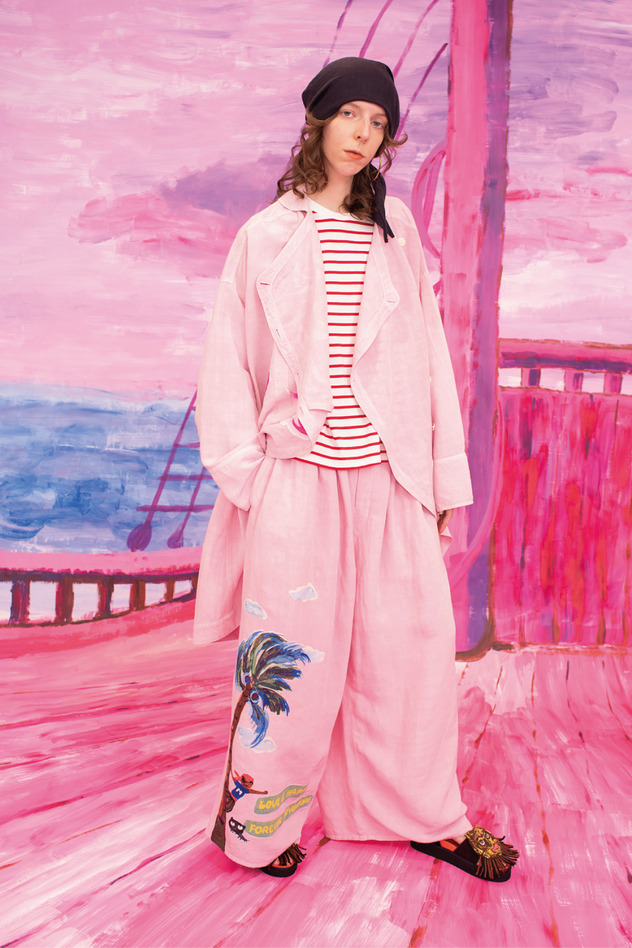 LINEN / RAYN TUMBLER JACKET 詳細画像 pink 8