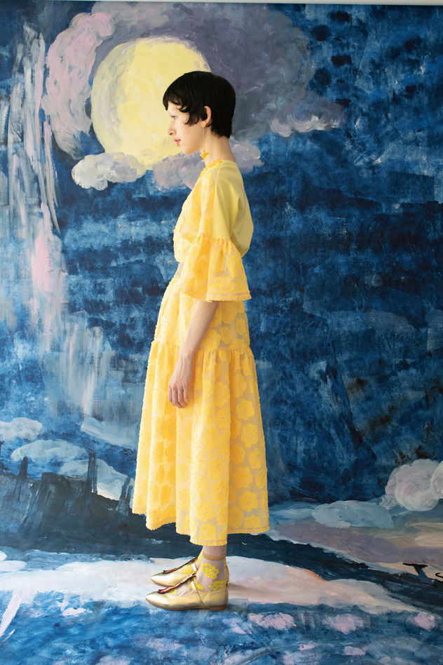 FAIRY CAT FLOWER JQ SKIRT 詳細画像 yellow 3