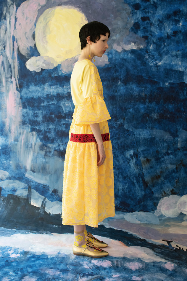 FAIRY CAT FLOWER JQ SKIRT 詳細画像 yellow 6