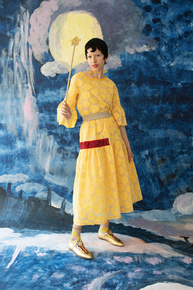 FAIRY CAT FLOWER JQ SKIRT 詳細画像 yellow 8