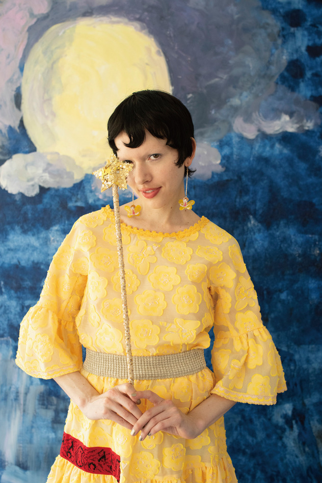 FAIRY CAT FLOWER JQ TOPS 詳細画像 purple 10