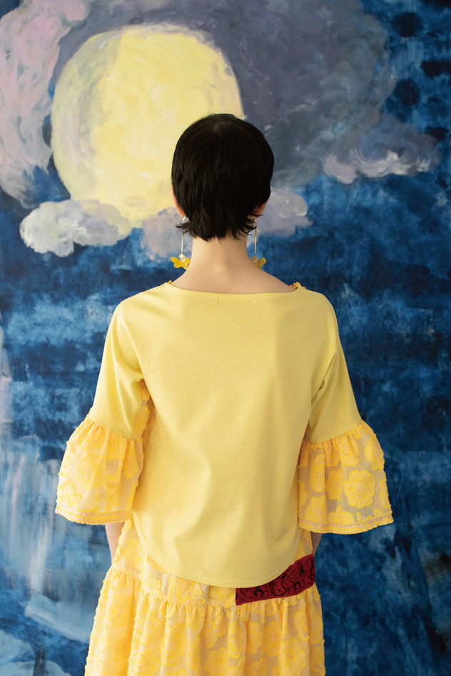 FAIRY CAT FLOWER JQ TOPS 詳細画像 purple 4