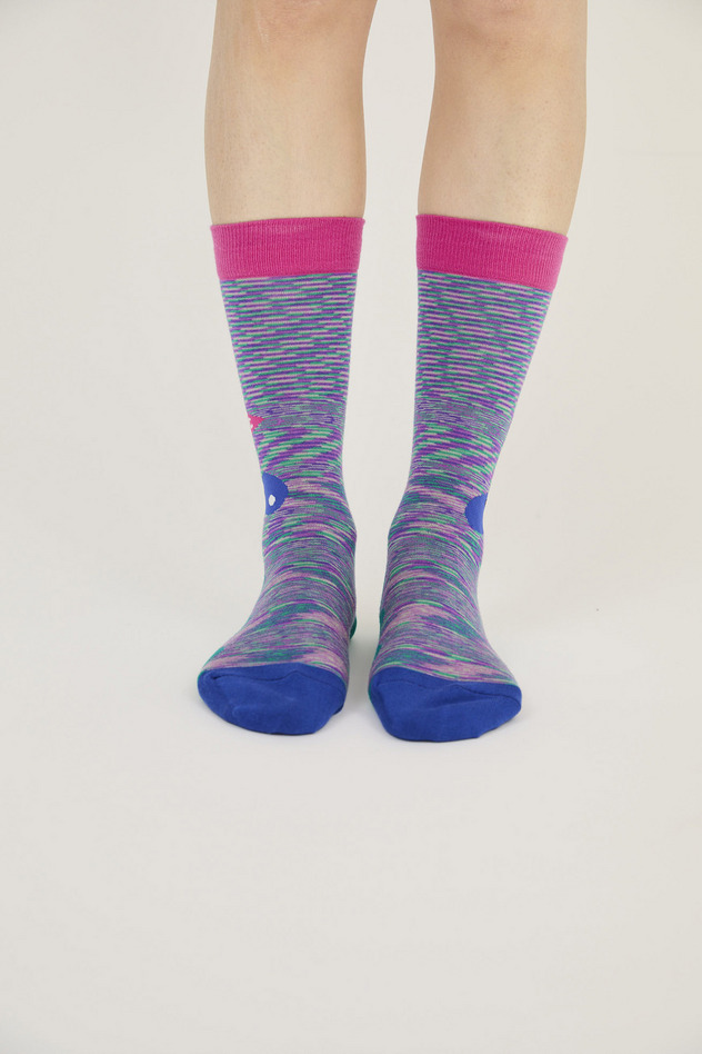 NICE ON! SOCKS 詳細画像 purple 3