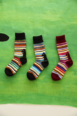 COLORFUL STRIPE SOCKS