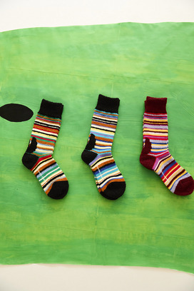 COLORFUL STRIPE SOCKS 詳細画像