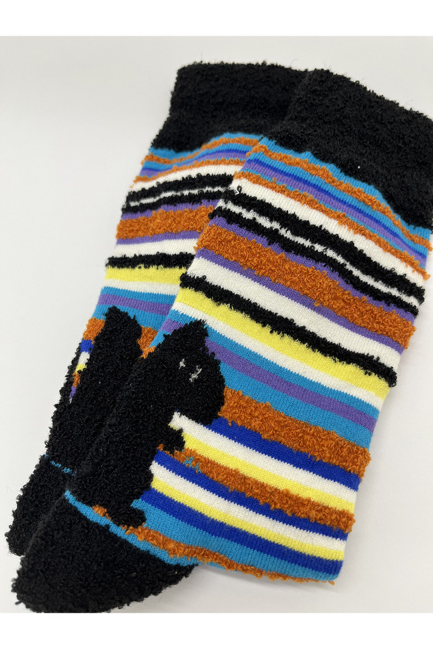 COLORFUL STRIPE SOCKS 詳細画像 bordeaux 6