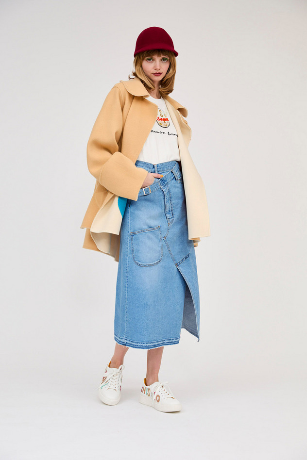 DENIM SKIRT 詳細画像 blue 2