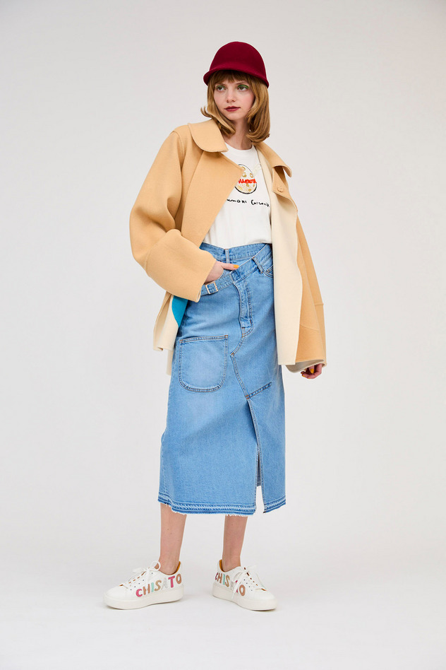 DENIM SKIRT 詳細画像 blue 3