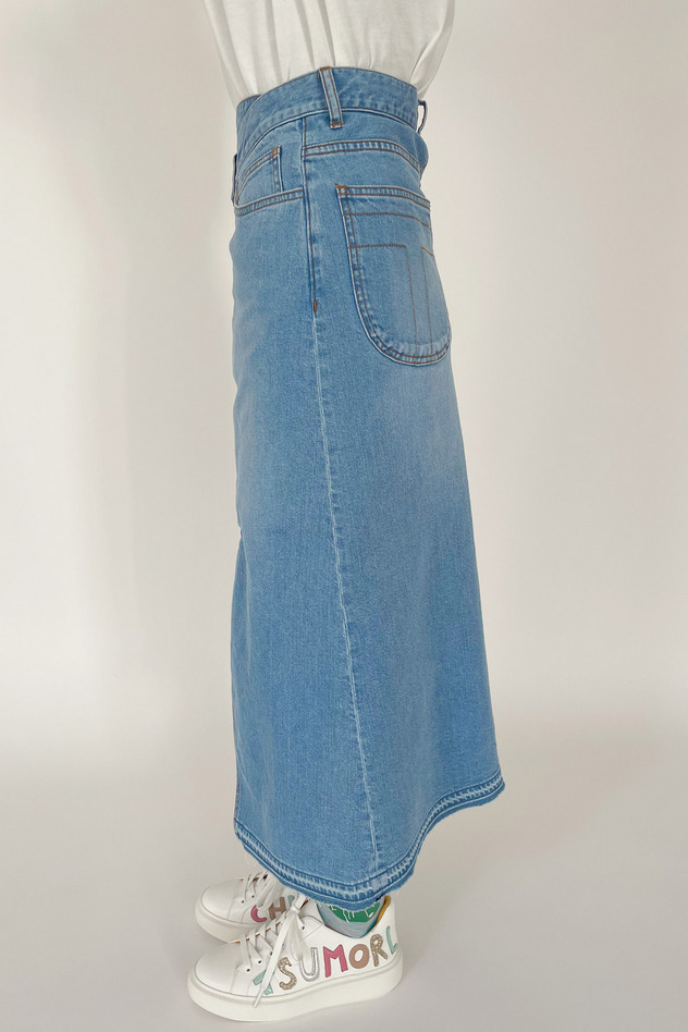 DENIM SKIRT 詳細画像 blue 6