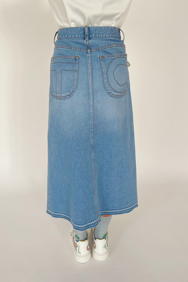 DENIM SKIRT 詳細画像 blue 8