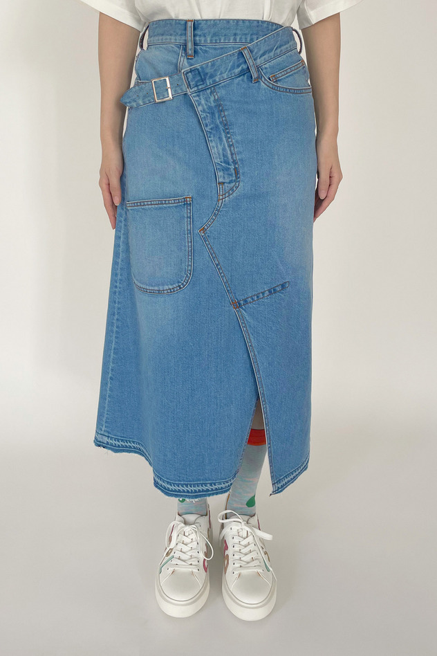 DENIM SKIRT 詳細画像 blue 1